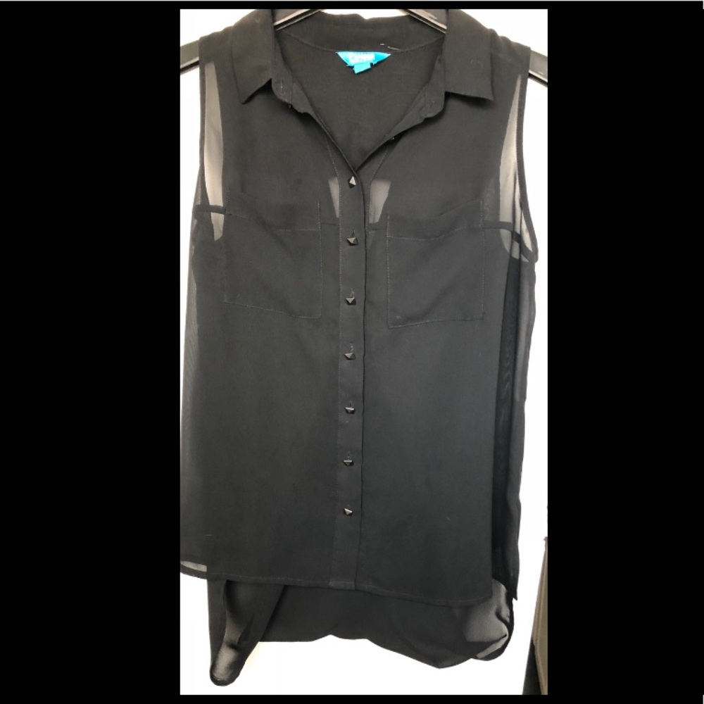 L'amour Nanette Lepore Sleeveless Blouse